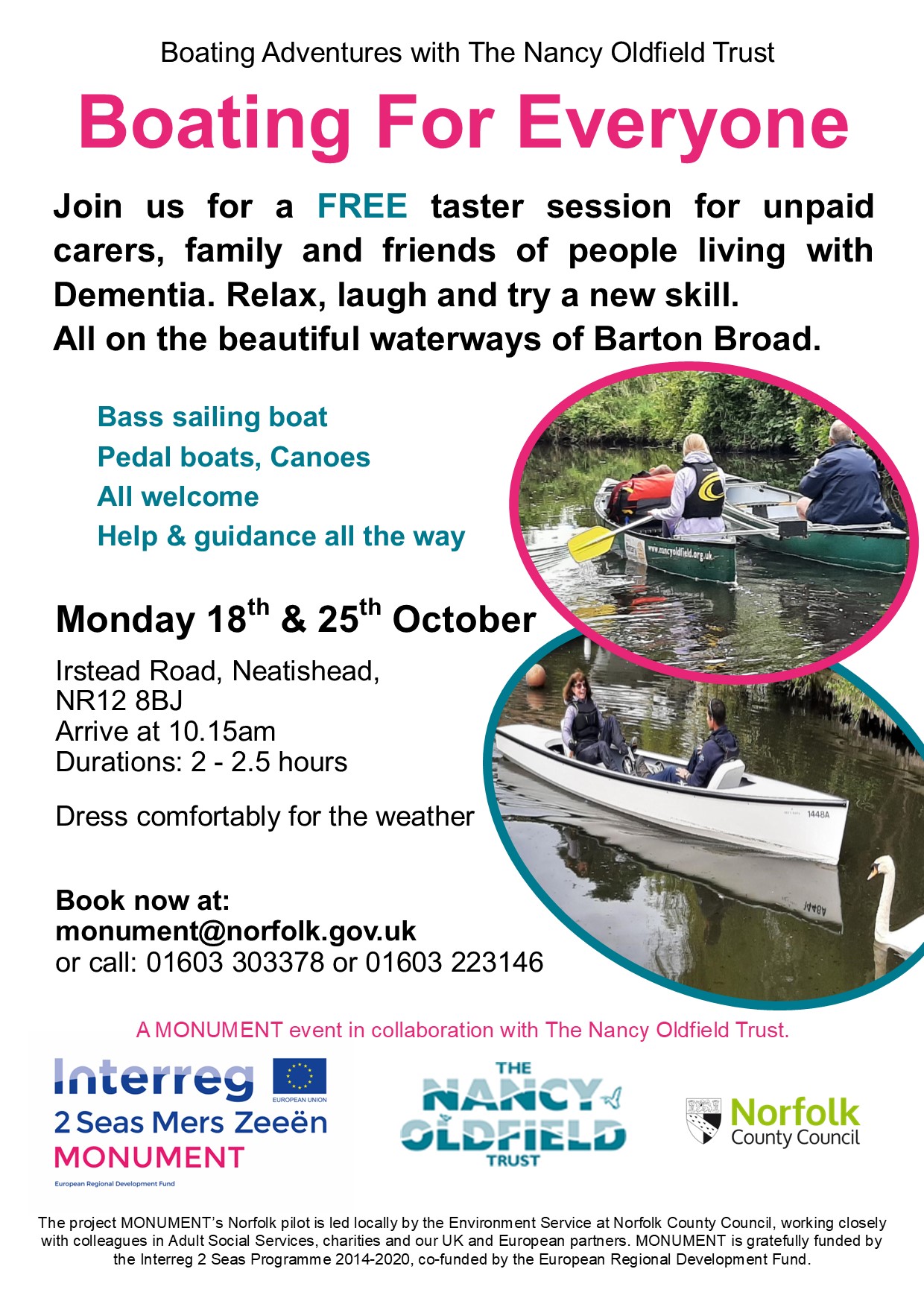 Boating for everyone with MONUMENT and Nancy Oldfield