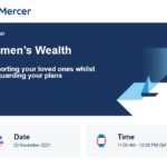 Mercer Women's Wealth 23 November, 11am-12pm