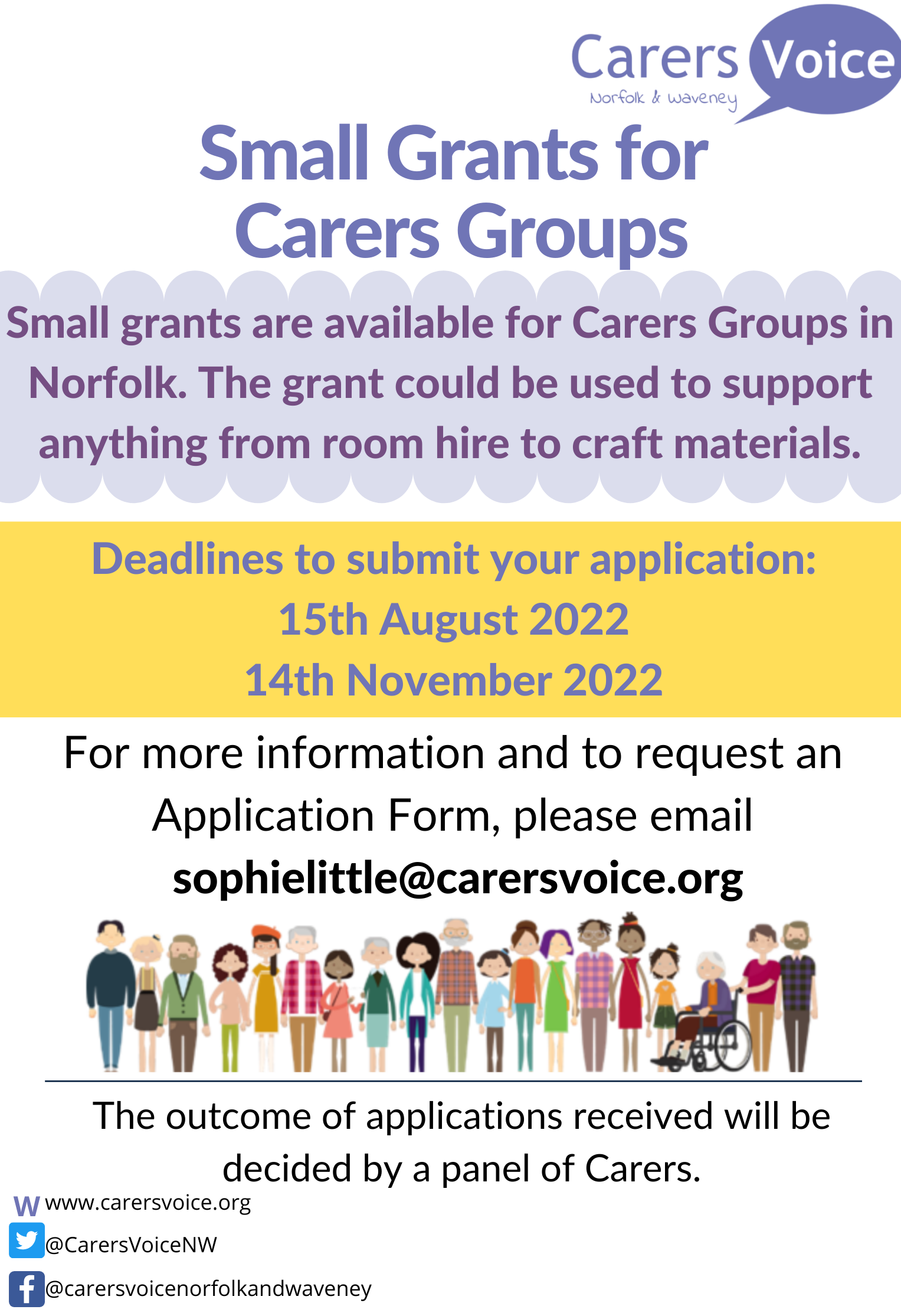 Carers Voice small grants