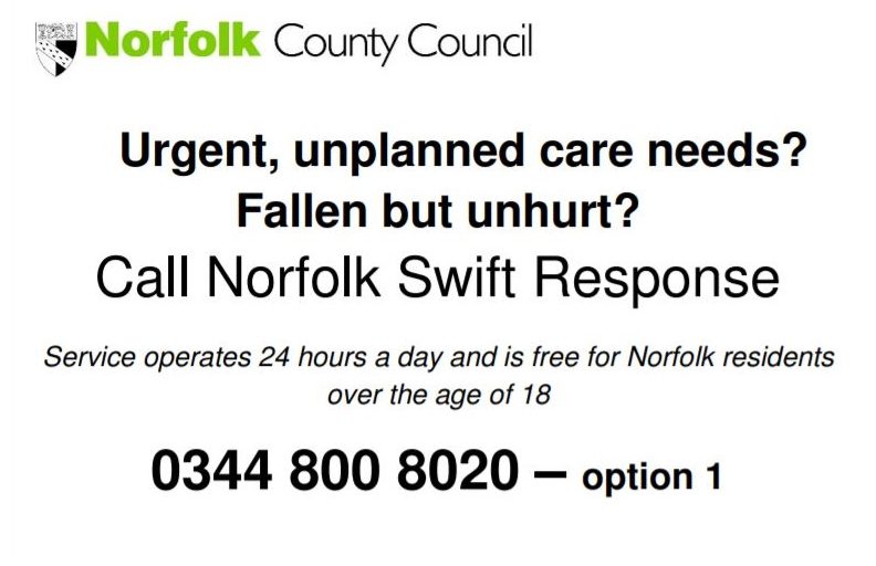 Norfolk County Council Swift Response Service