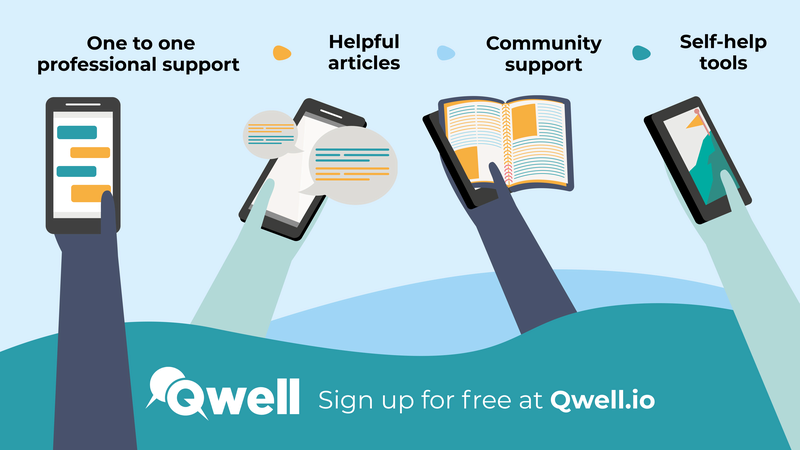 Qwell mental health support